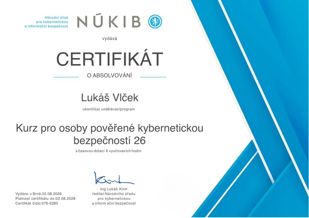 certificate 769285